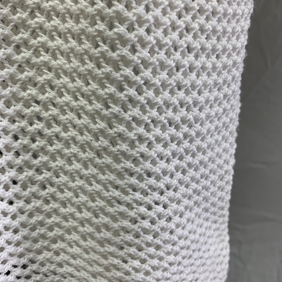 Christopher & Banks XL white short sleeve sweater - Picture 6 of 8